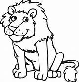 Lion Coloring Pages Kids Printable Sheet sketch template