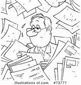 Paperwork Clipart Illustration Royalty Bannykh Alex Rf Illustrationsof sketch template