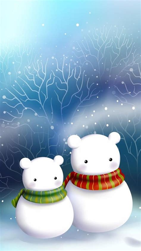 Korean Cute Cartoon Winter Wallpapers Top Free Korean