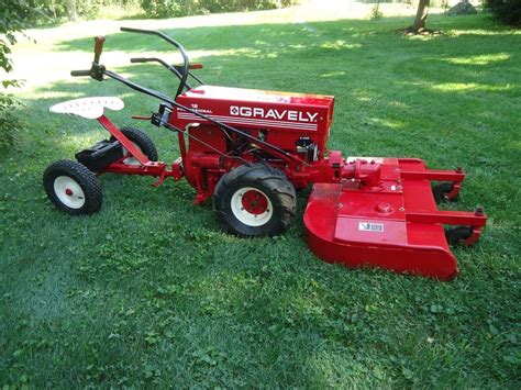 Gravely Professional 12 With 40 Mulching Deck Walk Behind Tractor