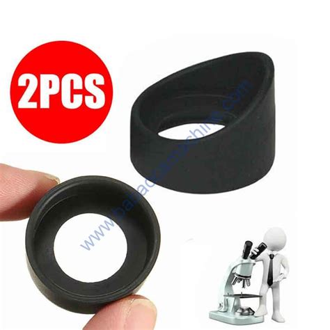 pcs rubber eye cover guards binocular microscope eyepiece baba tools