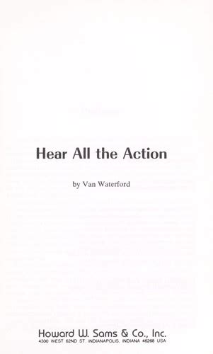 hear   action  van waterford open library