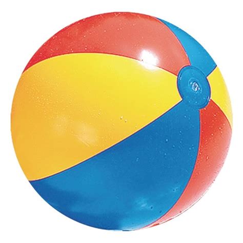 buy classic inflatable multi color beach ball 24” at sands