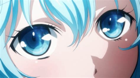Safebooru Animated Animated  Blue Eyes Blue Hair Denpa Onna To