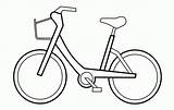 Fiets Kleurplaat Fahrrad Bicicletas Malvorlage Hitam Sepeda Fietsen Kleurplaten Meios Coloringhome Schoolplaten Educima Kartun Transporte Biciclette Clue Mulut Fantastis Niños sketch template