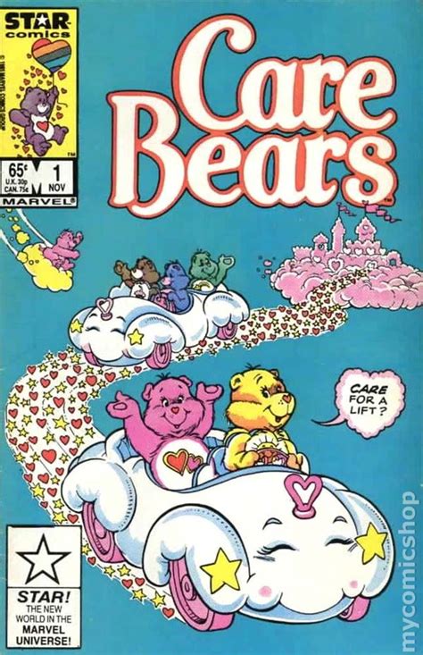 Care Bears 1985 Marvel Star Comics Comic Books