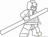 Lego Coloring Daredevil Pages Coloringpages101 Printable sketch template
