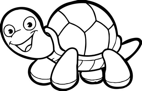 tortoise turtle kids coloring page wecoloringpagecom