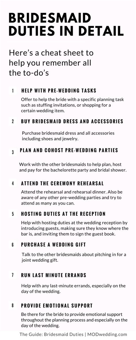 Cool Maid Of Honor Duties List Boudoir Paris