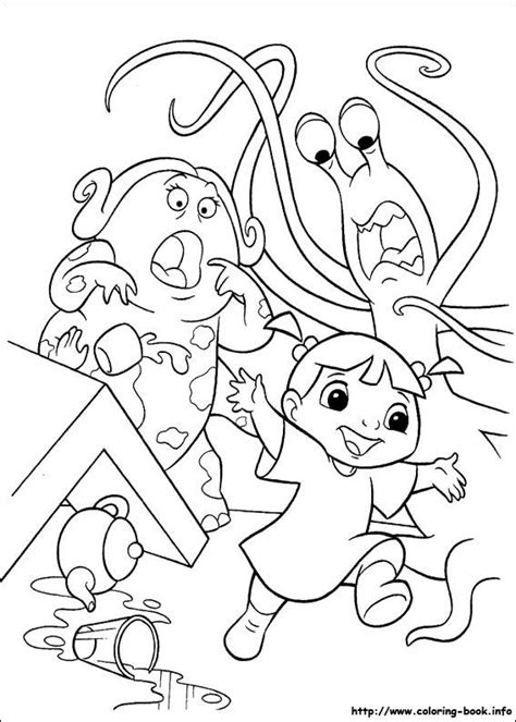 monsters  coloring picture