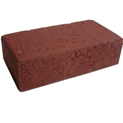 oldcastle         smooth red concrete brick