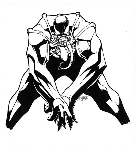 venom coloring pages marvel pics color pages collection