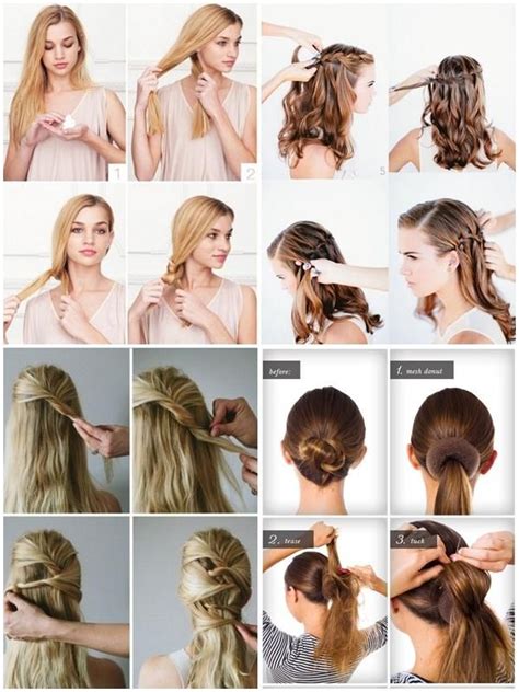 Easy Hairstyle Step By Step Hairstyle For Wet Hair Easy Hairstyles