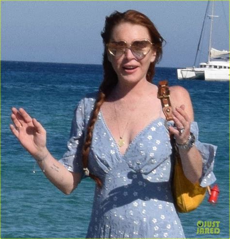 Lindsay Lohan Celebrates Her 32nd Birthday In Mykonos Photo 4110784