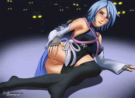 aqua keeping her self entertained in th realm of darkness [kingdom hearts] the rule 34