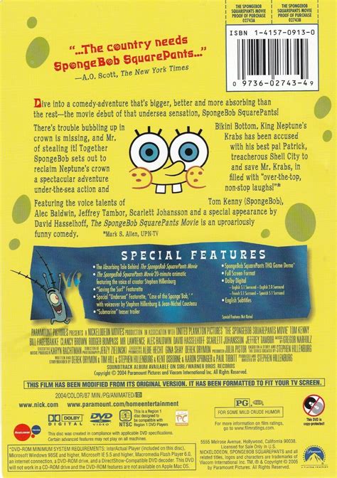 Image Spongebob Squarepants Movie 2  Encyclopedia