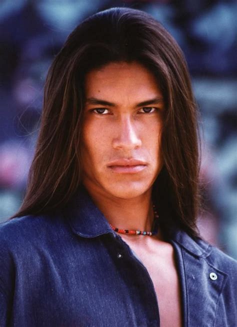 Katja K Rick Mora Native American Actors Long Hair Styles Men