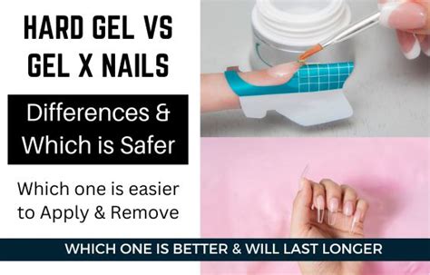 hard gel  gel  differences    easy nail tech