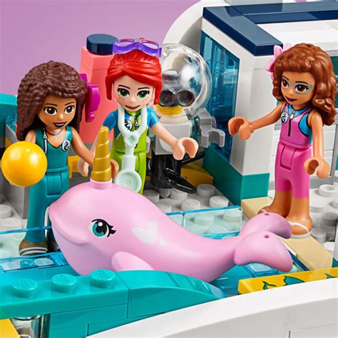 41381 Lego Friends Rescue Mission Boat And Island Set With
