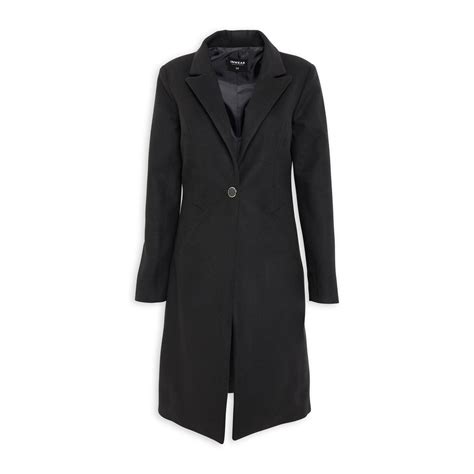 buy inwear black fitted coat  truworths