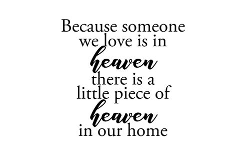 because someone we love is in heaven grafika przez ellesbellescraft