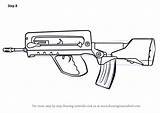 Step Drawing Strike Counter Famas Draw Tutorials Drawingtutorials101 sketch template