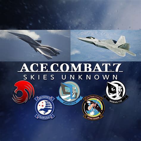 Ace Combat™ 7 Skies Unknown Conjunto De Adf 11f Raven