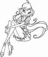 Winx Coloring Club Pages Bloom Winks Getdrawings Enchantix Popular Library Clipart Getcolorings sketch template