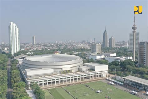 stadium ims gbk rampung siap gelar piala dunia fiba basketball world