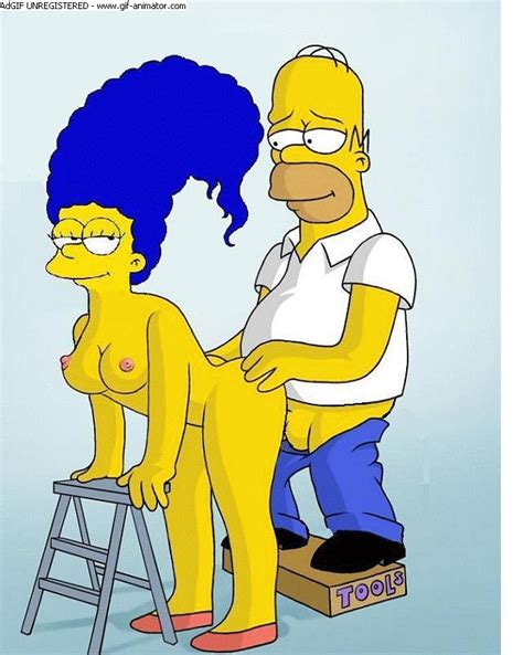 Rule 34 Animated Breasts Clothes Color Female Homer Simpson Human