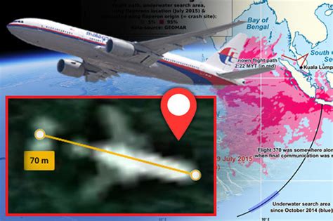 mh  pictures bombshell clues  sightings   missing plane