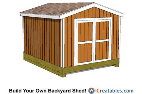 backyard gable shed plans  shed plans