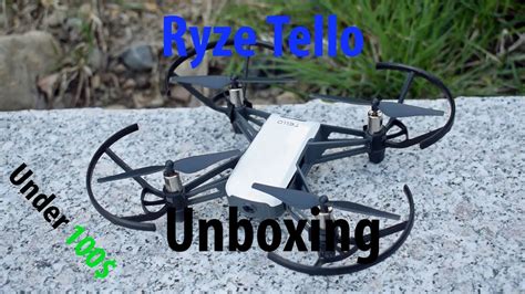 dji ryze tello boost combo unboxing  beginner drone    youtube