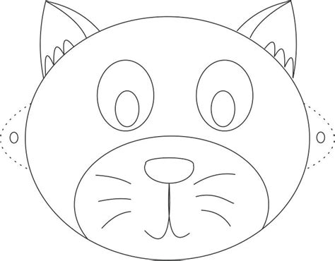 cat face coloring pages  getcoloringscom  printable colorings
