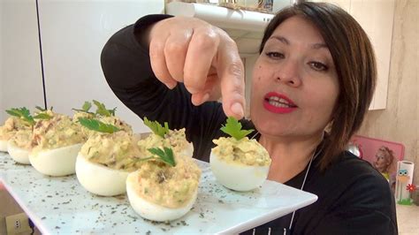 Huevos Rellenos Especiales Silvana Cocina Youtube