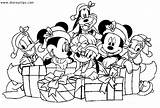 Coloring Christmas Pages Disney Colouring Print Only sketch template