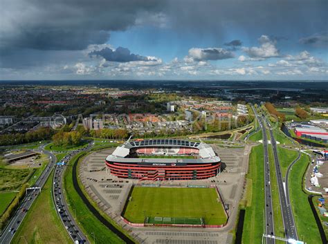 aerial photography  afas stadium    home stadium  footballclubb az alkmaar