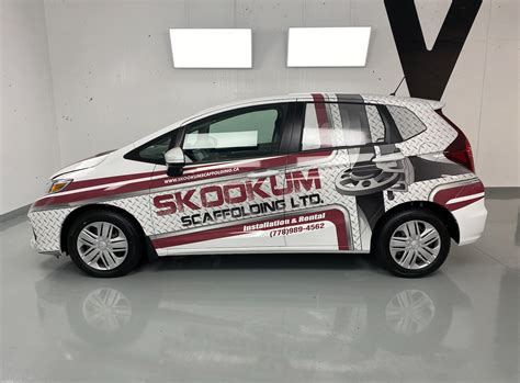 honda fit custom print full wrap  vinyl labs