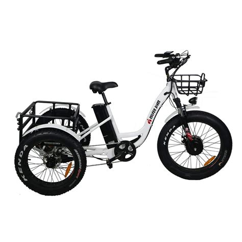 burch bikes pro electric tricycle   fat tire electric trike  wheel   electric bike