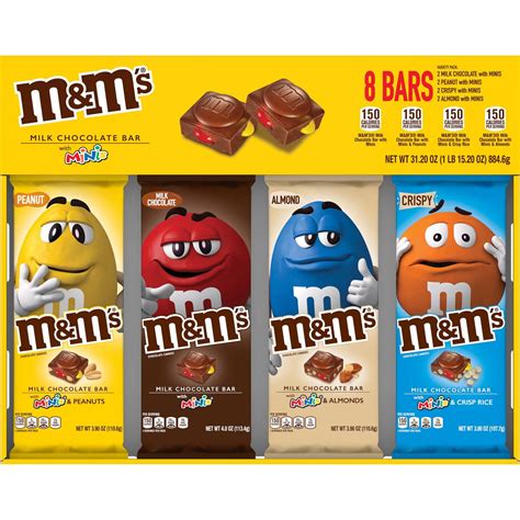 mms chocolate candy bars  minis variety pack  ct walmartcom