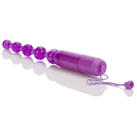 Waterproof Vibrating Pleasure Beads Purple Sex Toys At Adult Empire
