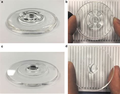 optical elements   printed polymers
