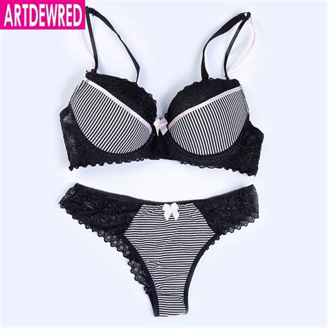 2018 intimates sexy b c cup bra brief sets luxury lace push up bra set