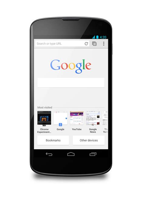 chrome  beta  android  bring  updated  tab page