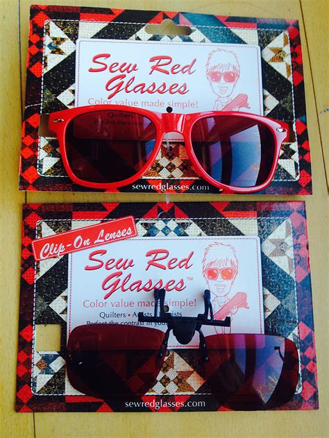 Choosing Fabric Colors With Sew Red Glasses