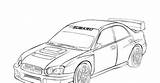 Impreza Cars Wrx Sti Work Sketchite sketch template