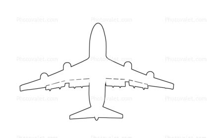 boeing    outline  drawing shape images photography