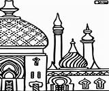 Coloriage Moschea Colorare Ramadan Mezquita Moskee Islamismo Pintar Islamic Minaretten Ensino Minareti Religioso Mewarn15 Arabisch Minaretes Oncoloring Sheets sketch template