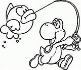 Coloring Nintendo Pages Yoshi Library Clipart sketch template