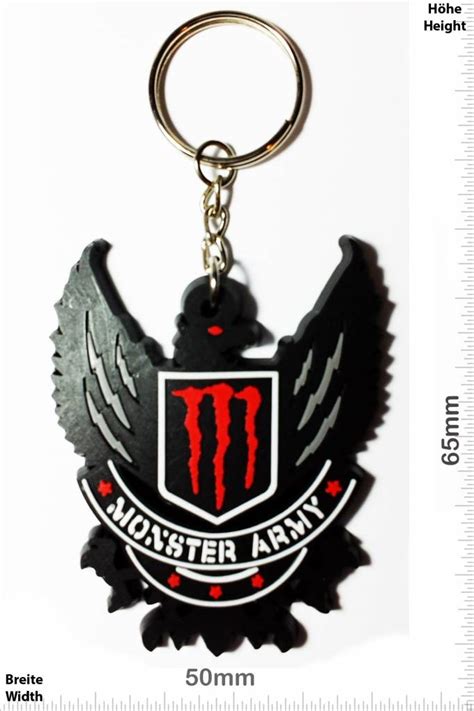 monster energy monster army red aufnaeher shop patch shop